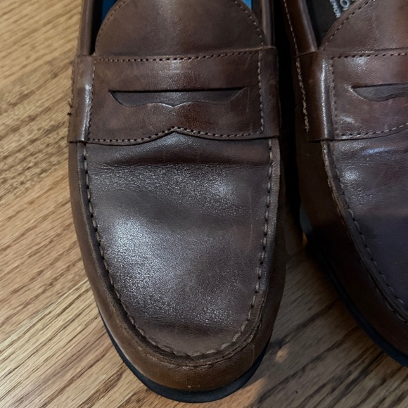 Nunn Bush Men\'s Dark Brown Slip-On Loafers sz 10.5 main image 4